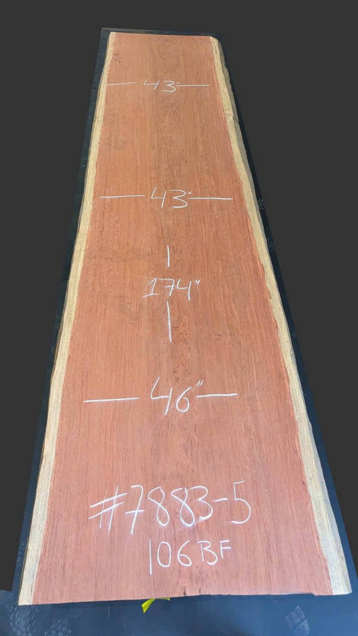 Bubinga Slab #7883-5